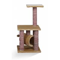 Fancy Pets Mueble Para Gato Con Tunel 85 Cm
