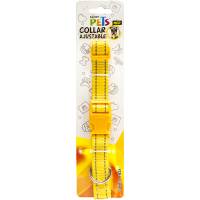 Fancy Pets Collar Para Perro De Nylon Ajustable Con Bandas Reflejantes Med