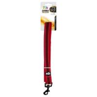 Fancy Pets Correa Para Perro Con Broche Ultra Grip Y Bandas Reflejantes Rojo Gde
