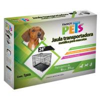 Fancy Pets Jaula Metalica Plegable Para Mascota 24
