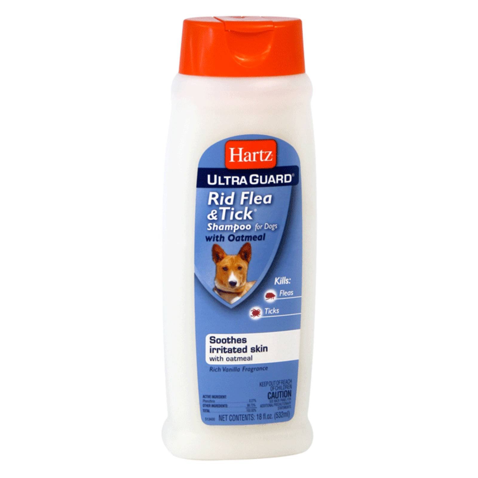 Hartz Shampoo para Perro Antipulgas Avena 532 ml