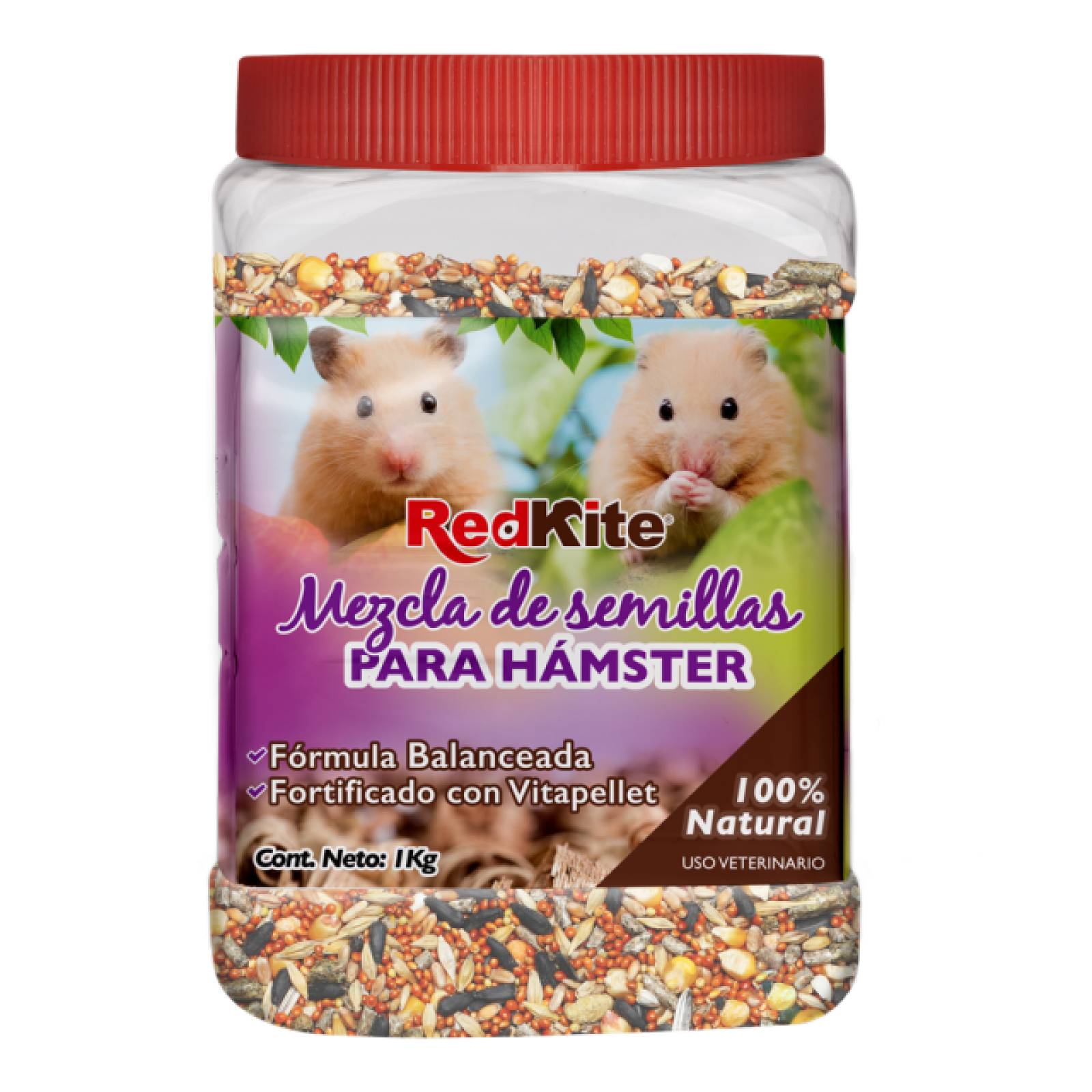 Redkite Alimento Mezcla de Semillas para Hamsters 1 kg