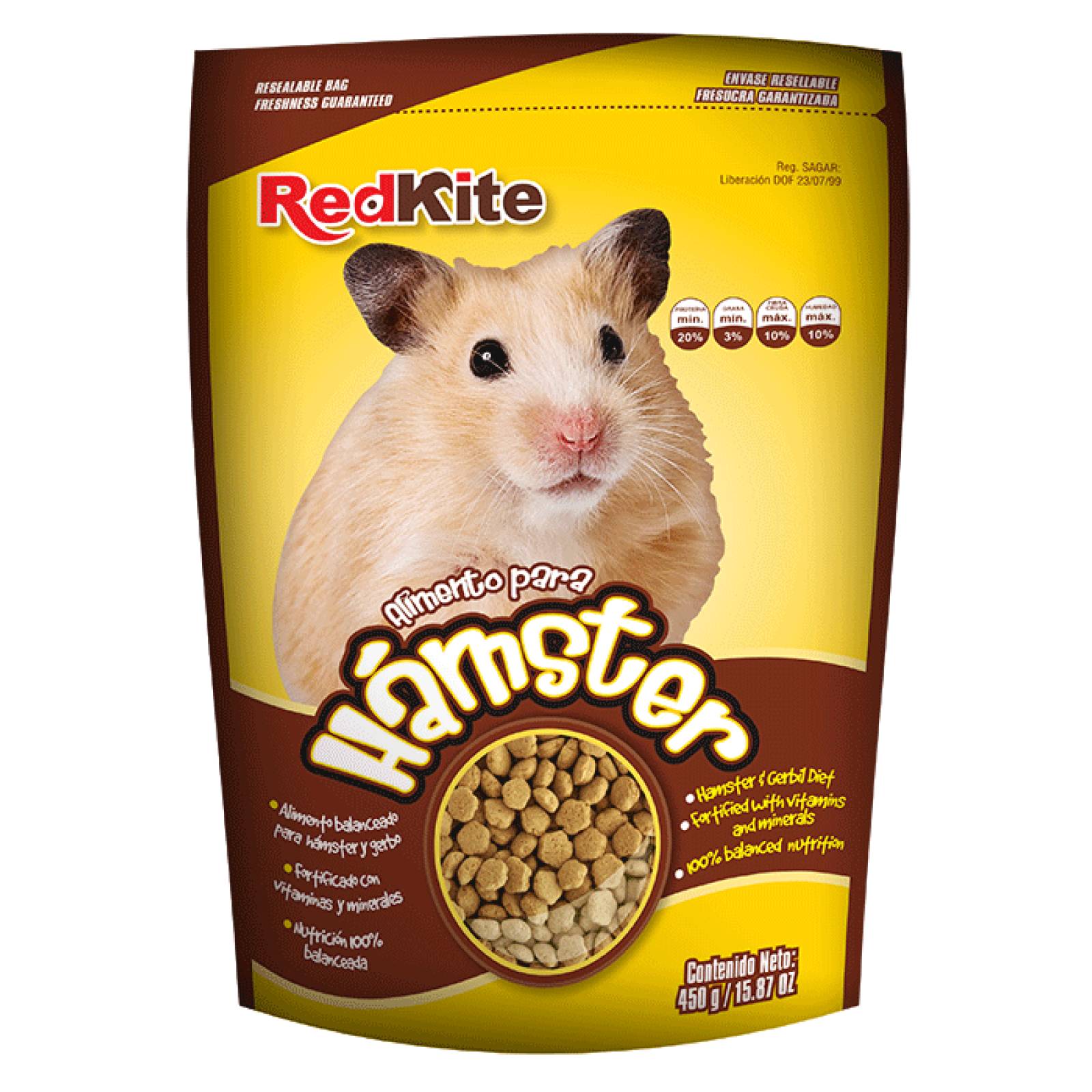 Redkite Alimento Para Hámster Y Gerbo 450 Gr