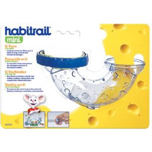 Habitrail Mini Vuelta en U para Habitat de ratones