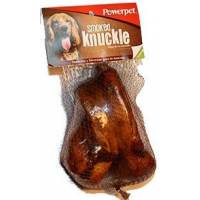 Powerpet Premio De Carnaza Para Perro Rodilla De Res Ahumado