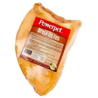 Powerpet Premio De Carnaza Para Perro Oreja De Res Ahumada