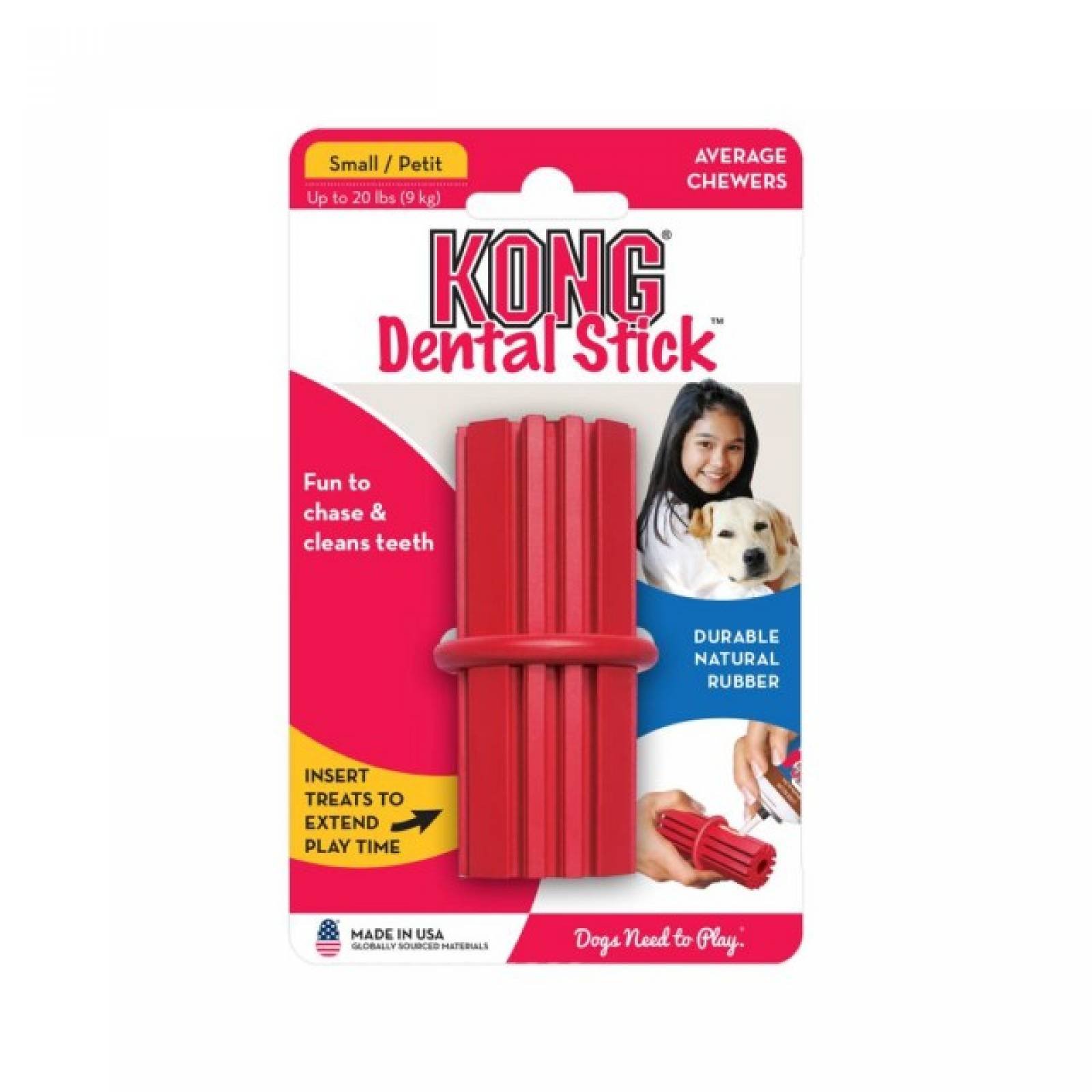 Kong Dental Stick Limpiador de Dientes para Perro