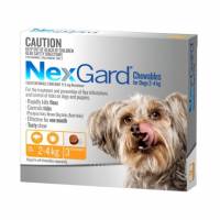 Nexgard S Ectoparasiticida Perro Chico 2-4 Kg 3 Tab. Masticable