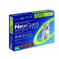 Nexgard Spectra Endectoparasiticida Perro M 7.5-15 Kg 3 Tab. Masticable