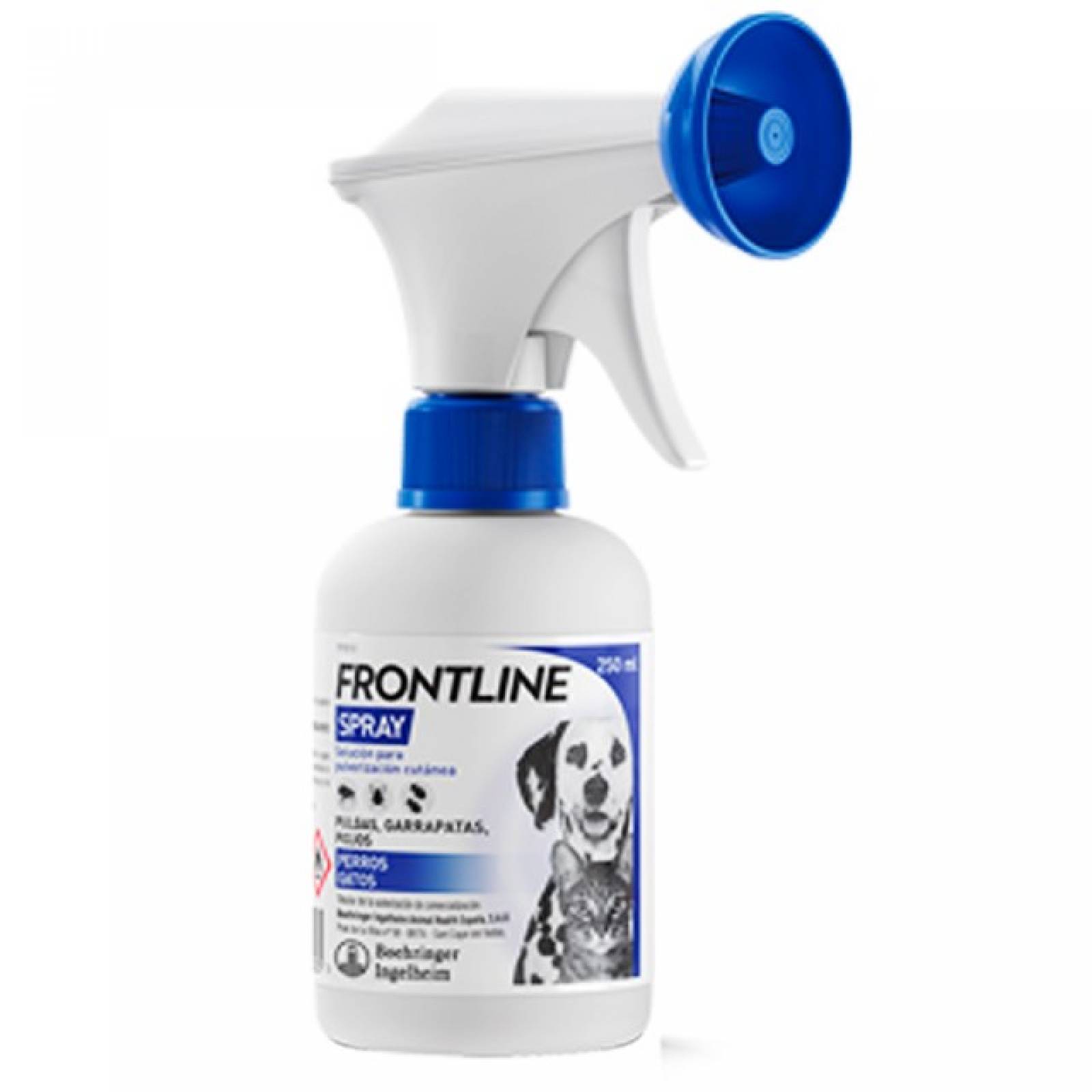 Frontline Spray para Perro y Gato antipulgas, piojos y garrapatas 250 ml