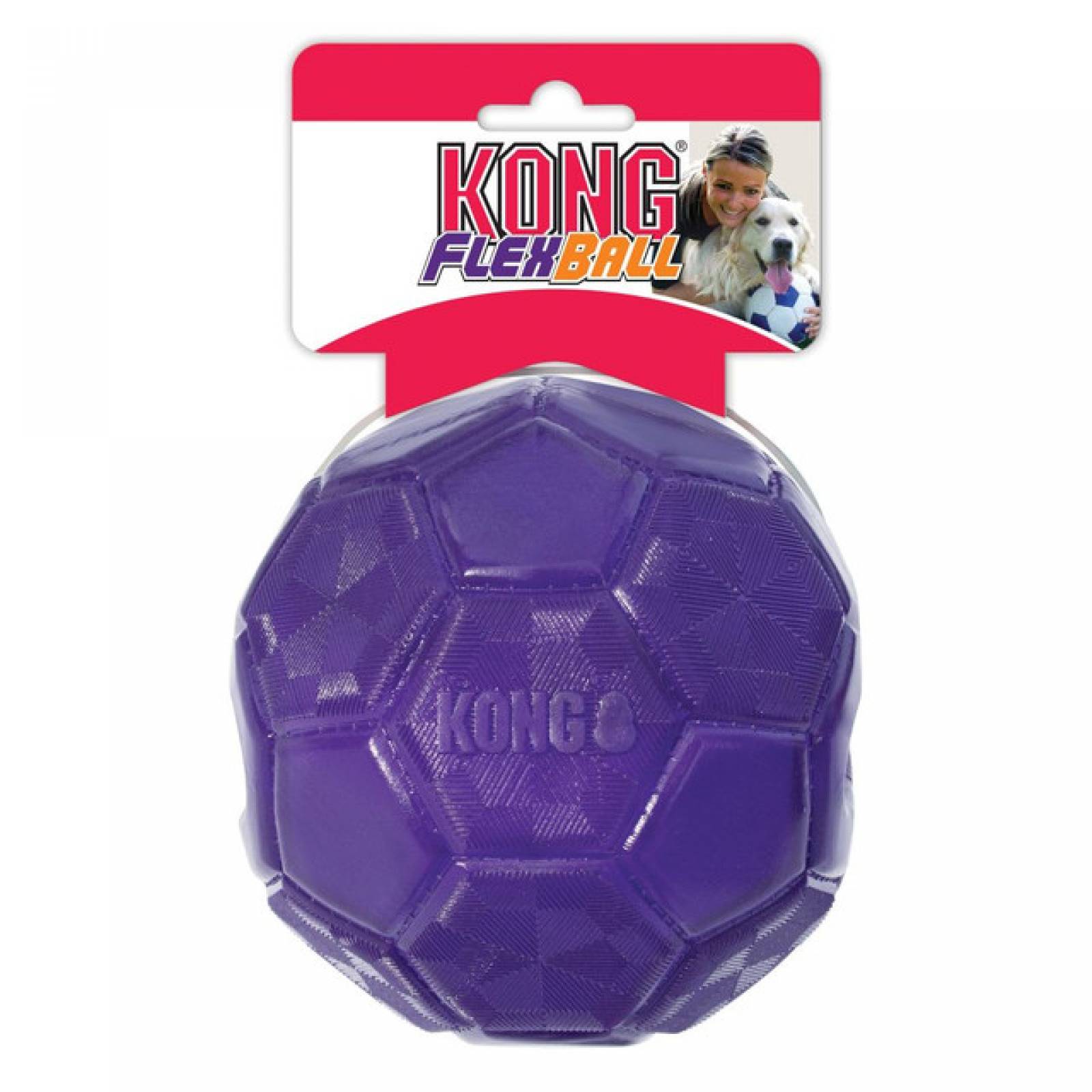 Kong Flexball juguete para perro Balón flexible Med-Gde