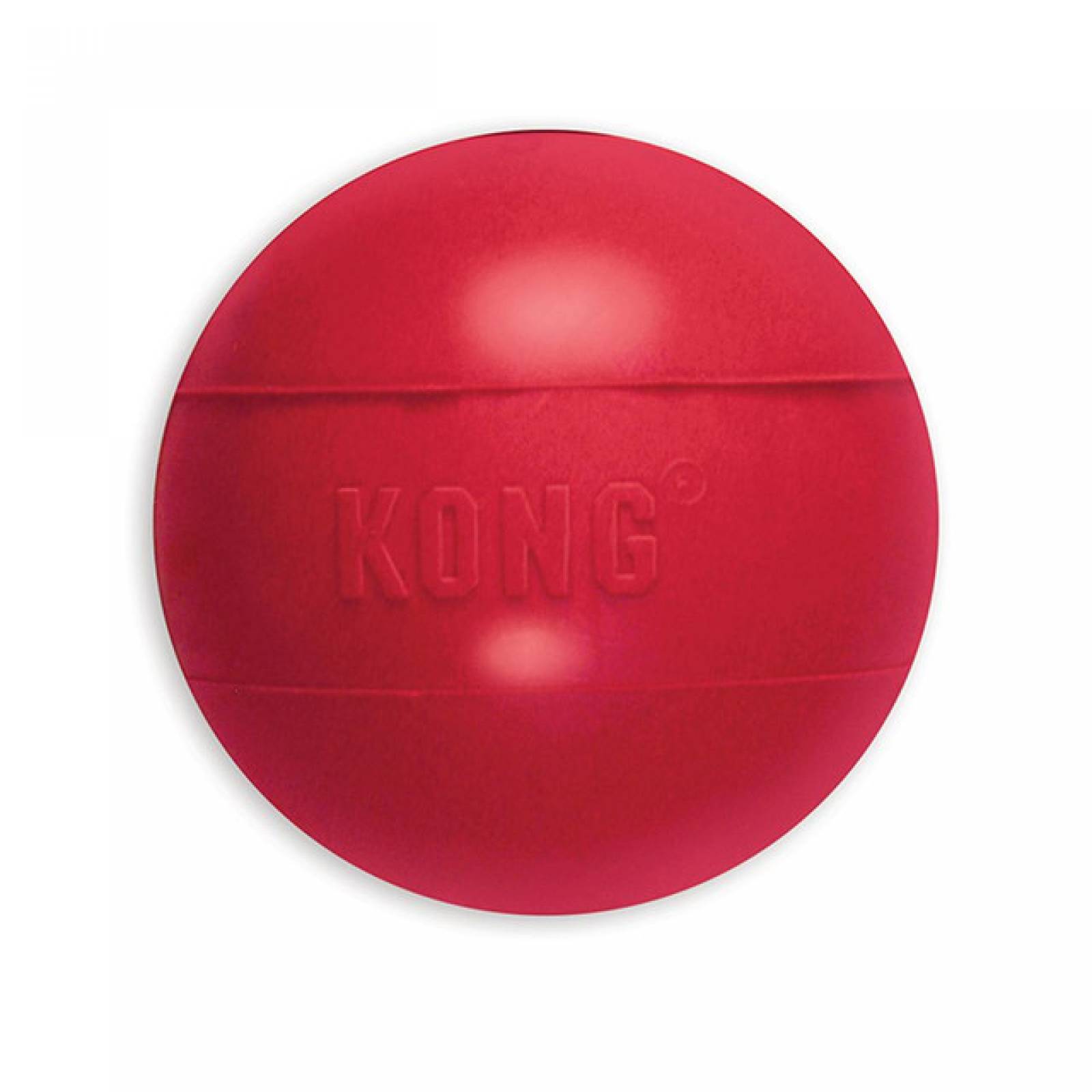 Kong Ball juguete para perro Pelota con hoyo para esconder premios Gde rojo
