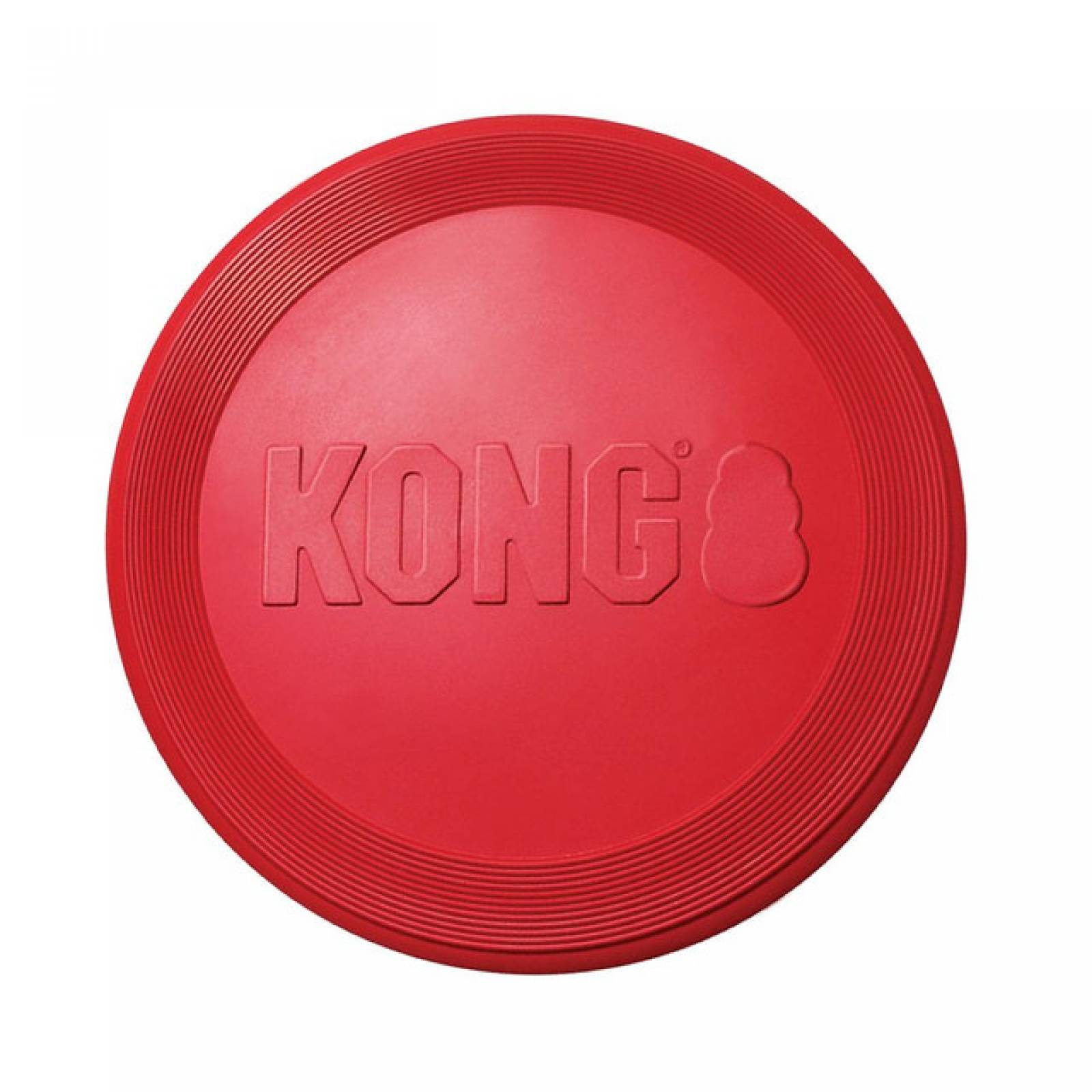 Kong Classic juguete para perro Frisbee Flyer Ch rojo
