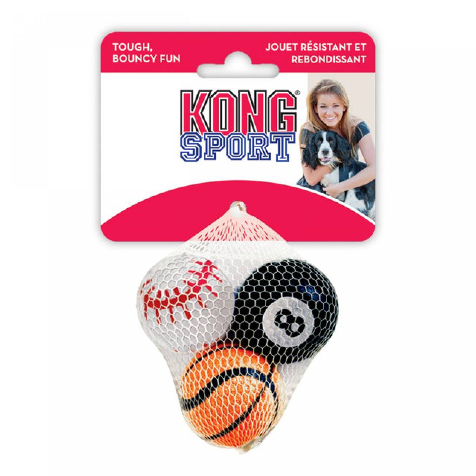 Kong Sport juguete para perro Pelotas surtidas Gde 2 piezas