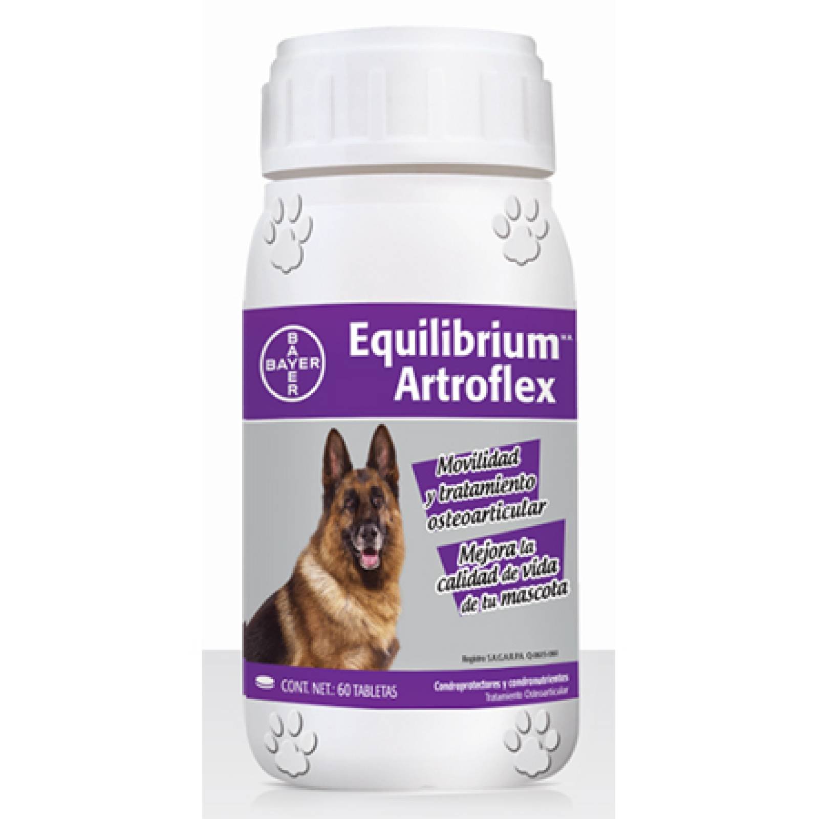 EQUILIBRIUM ARTROFLEX Vitamina para Perro con 60 tabletas