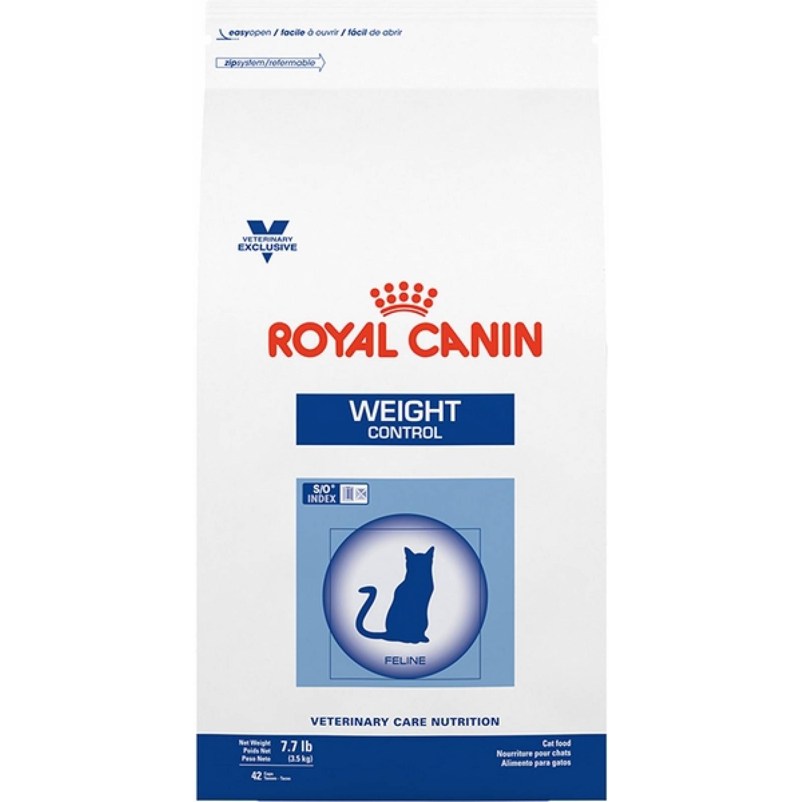 Royal Canin Dieta Veterinaria Alimento para Gato Adulto Control de Peso 8 Kg