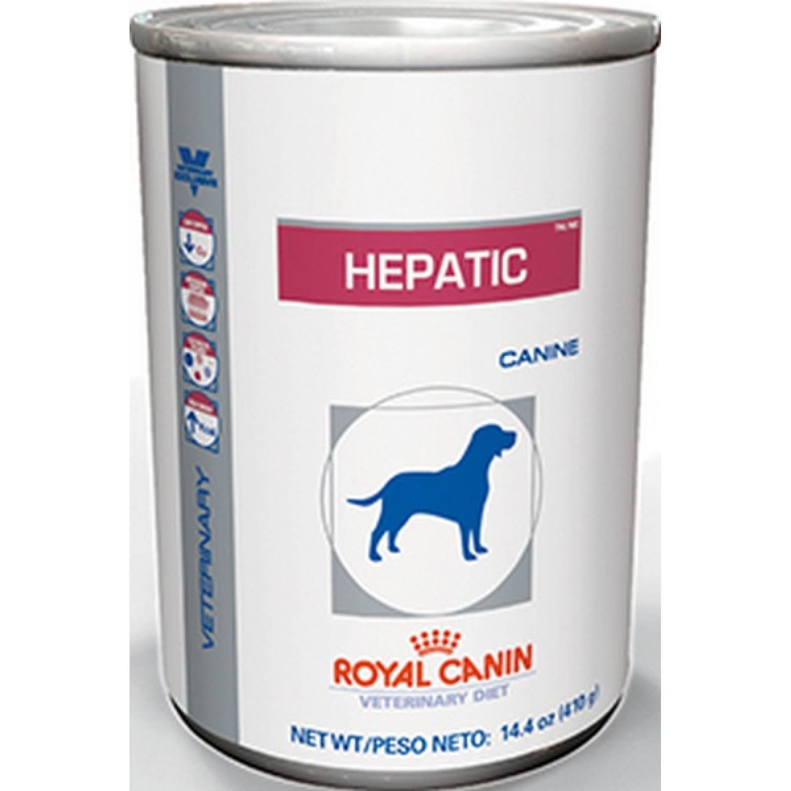 Royal Canin Dieta Veterinaria Alimento Humedo para Perro Enfermedades del Higado lata 410 g