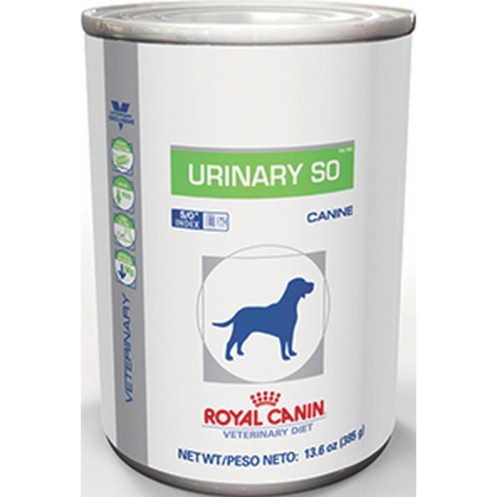 Royal Canin Dieta Veterinaria Alimento Humedo para Perro Cuidado en Vias Urinarias SO lata 385 g