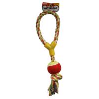 Fancy Pets Juguete Para Perro Aro Con Pelota Y Nudo De 40 Cm