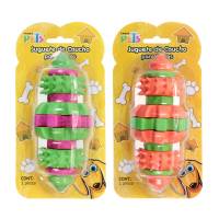 Fancy Pets Juguete Para Perro Engrane De Caucho De Colores 15.5 Cm