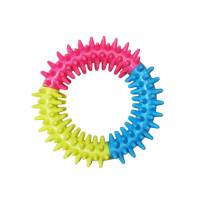 Fancy Pets Juguete Para Perro Aro Tricolor De Caucho