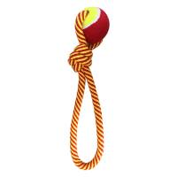 Fancy Pets Juguete Para Perro Jaladera De Cuerda Con Pelota De 32 Cm