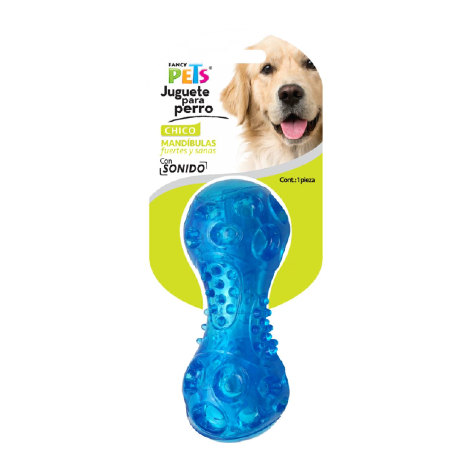 Fancy Pets Juguete para Perro Pesa Flexible con Sonido Ch