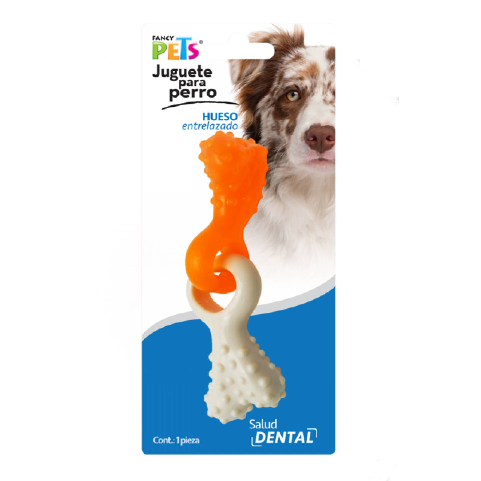 Fancy Pets Juguete Dental para Perro Hueso Entrelazado