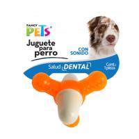 Fancy Pets Juguete Dental Para Perro Matatena Con Sonido