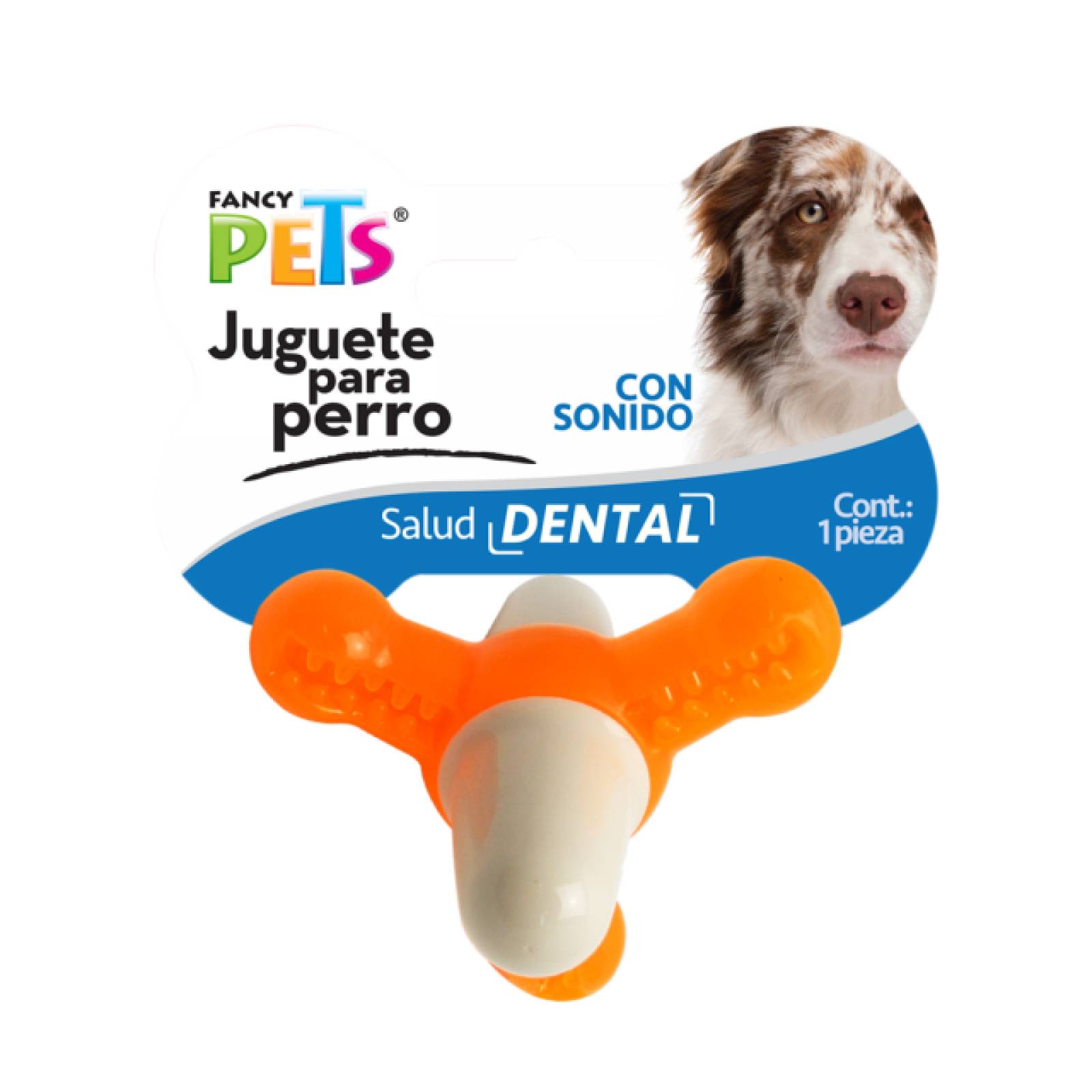 Fancy Pets Juguete Dental para Perro Matatena con Sonido