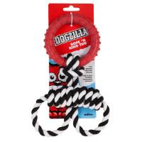 Dogzilla Juguete Para Perro Aro Y Cuerda Tug