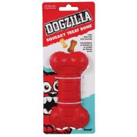 Dogzilla Juguete Para Perro Hueso De Premios Squeaky Med
