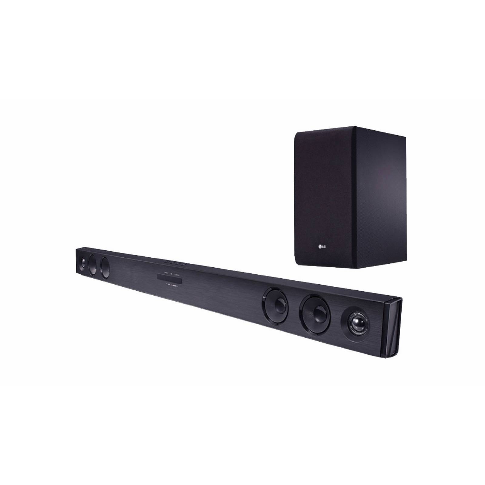 Barra de Sonido LG 2.1 Canales 300 Watts Bluetooth Negro