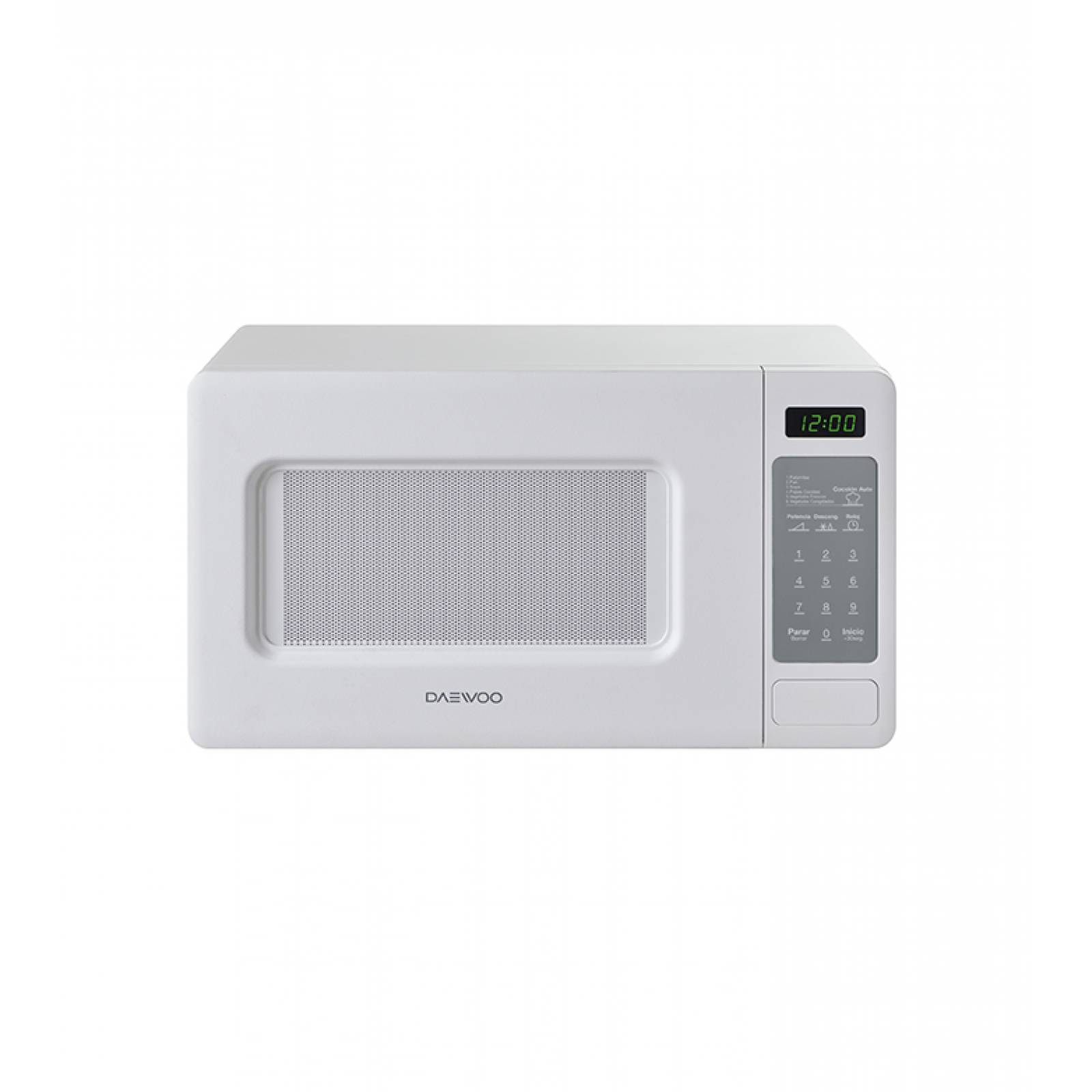 Horno De Microondas Daewoo 0.7 Pies 10 Niv Potencia Blanco
