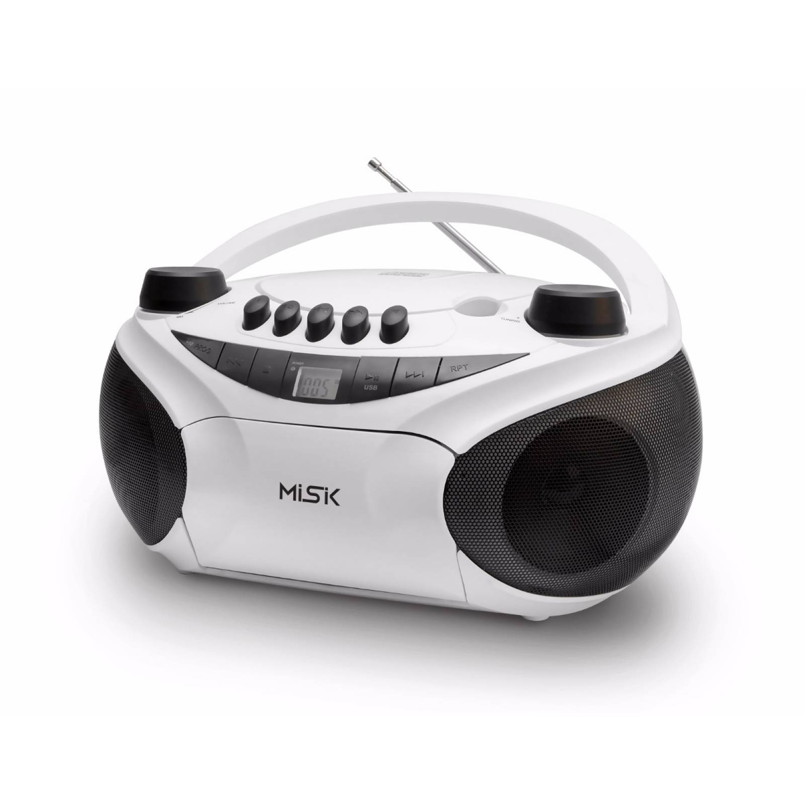 Radiograbadora Misik MG993 Bluetooth USB CD Cassette