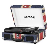Tocadiscos Bandera Del Reino Unido Bt Victrola Vsc-550Bt-Uk