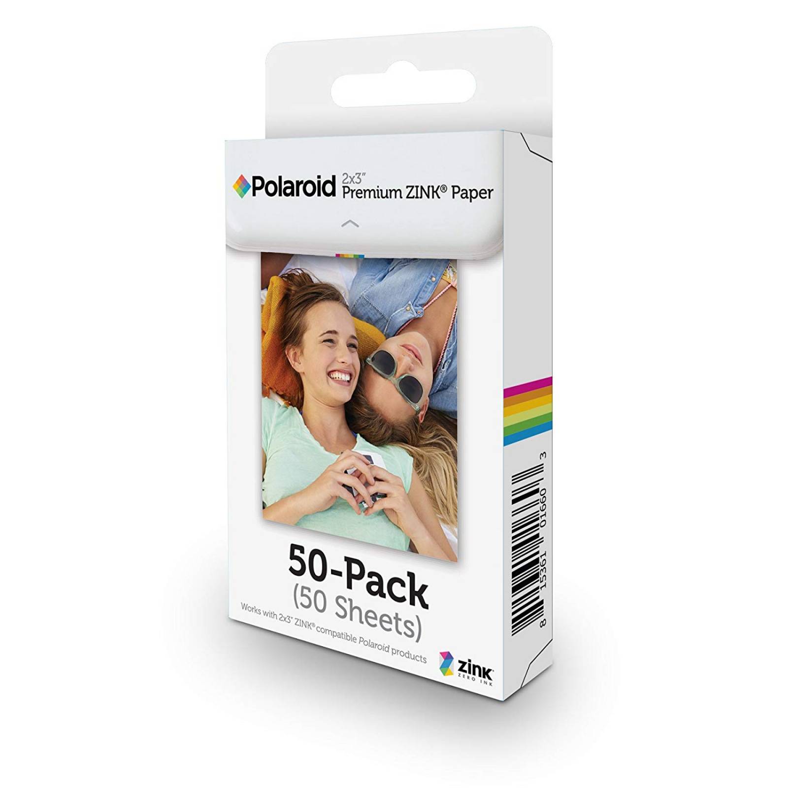 Papel Polaroid 2x3" Premium Zink (50 Hojas) Polz2x320