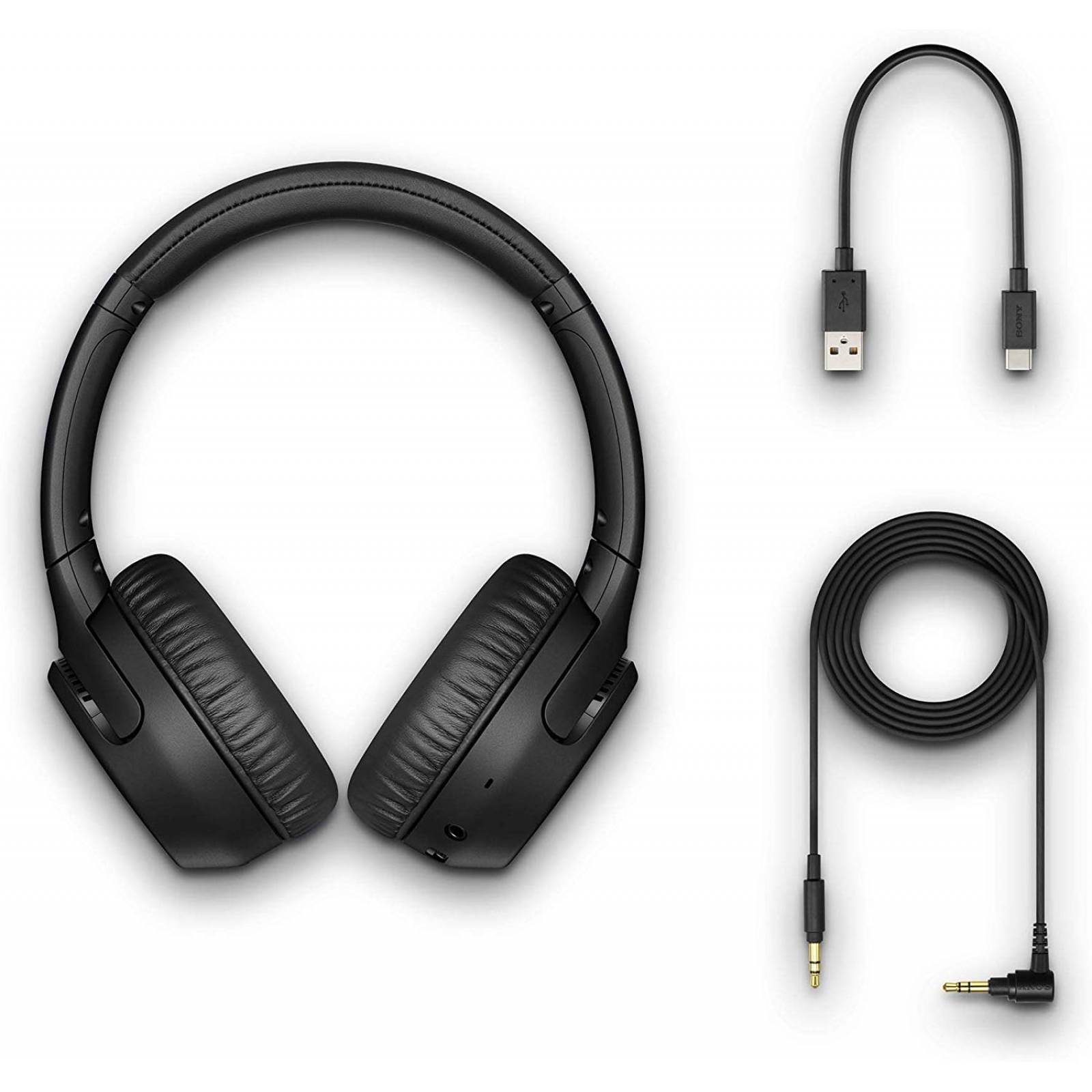 Audífonos Inalámbricos Bluetooth  Sony diadema Extra Bass WH-XB700 Negros