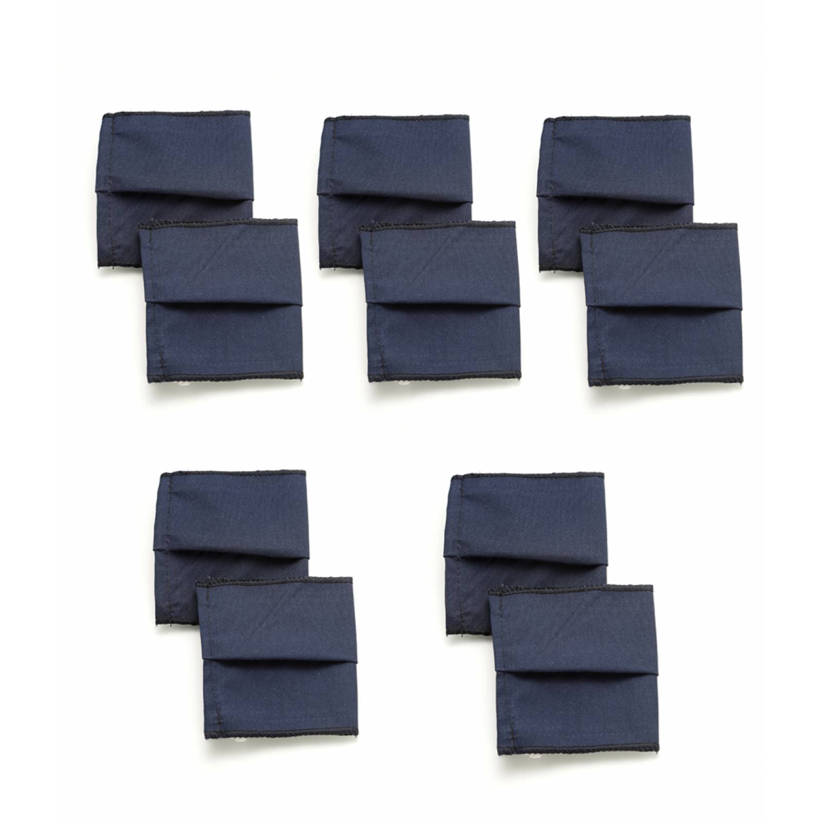 Cubre Bocas Paquete 10 Piezas Lavables Azul Marino
