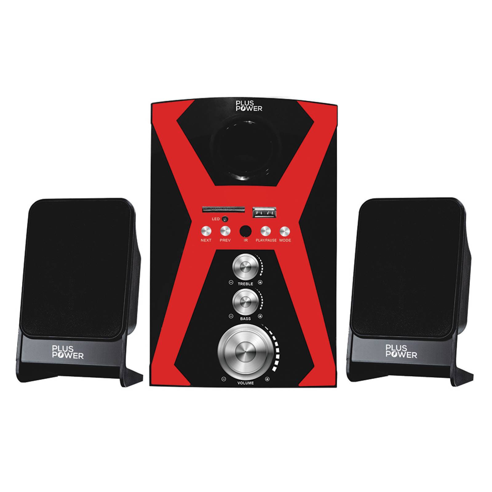 Mini Componente Plus Power Con Bluetooth Sd Usb Pp-mcomp21