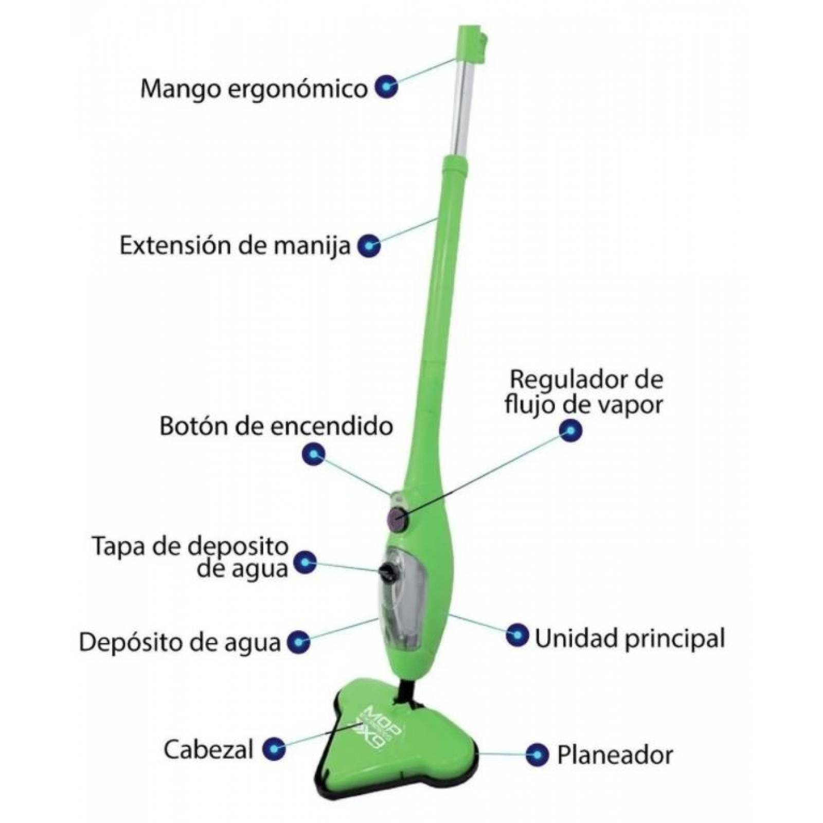 Limpiador y Vaporizador Mop Express X9