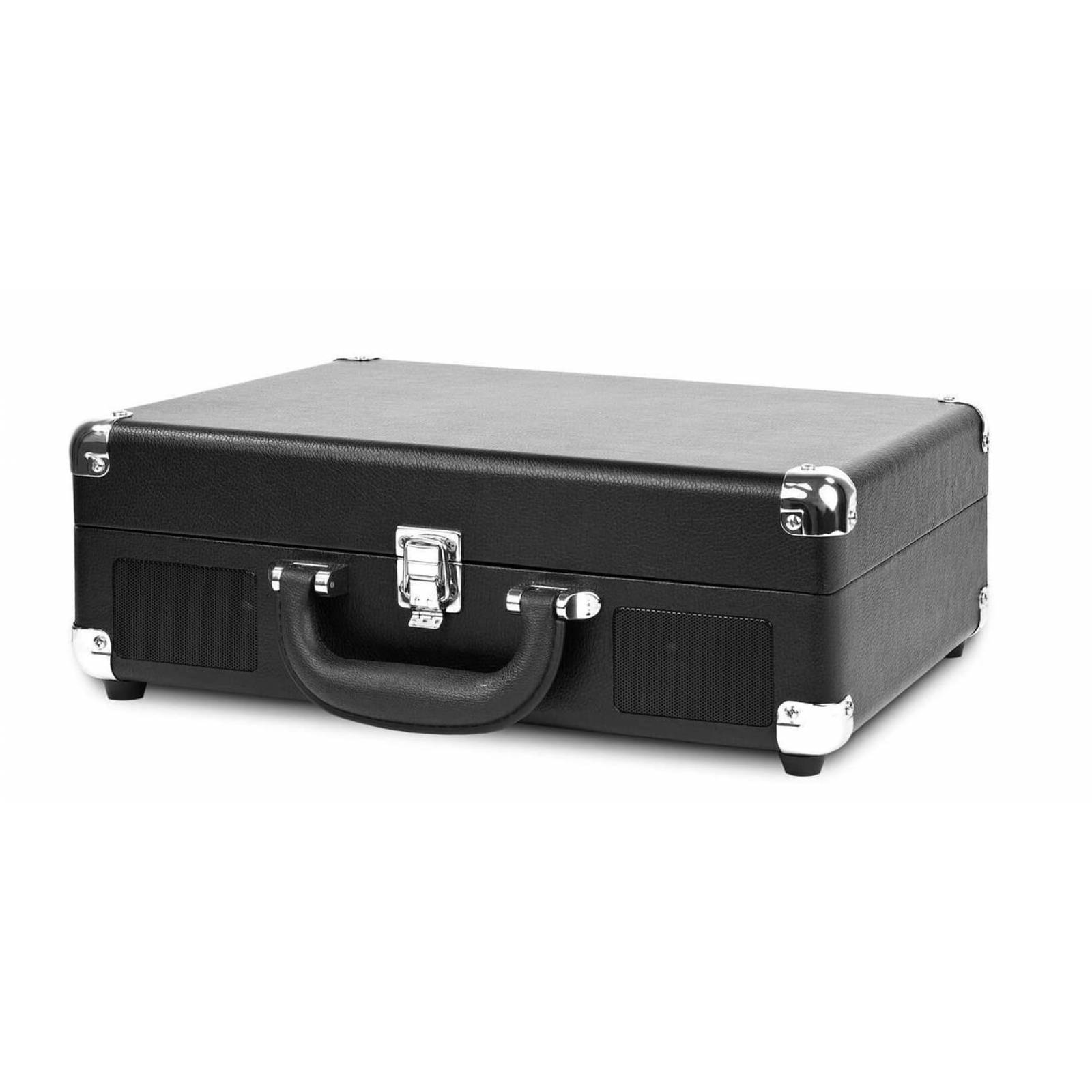 TORNAMESA VICTROLA  BLUETOOTH PORTABLE  VSC-550BT-BLK