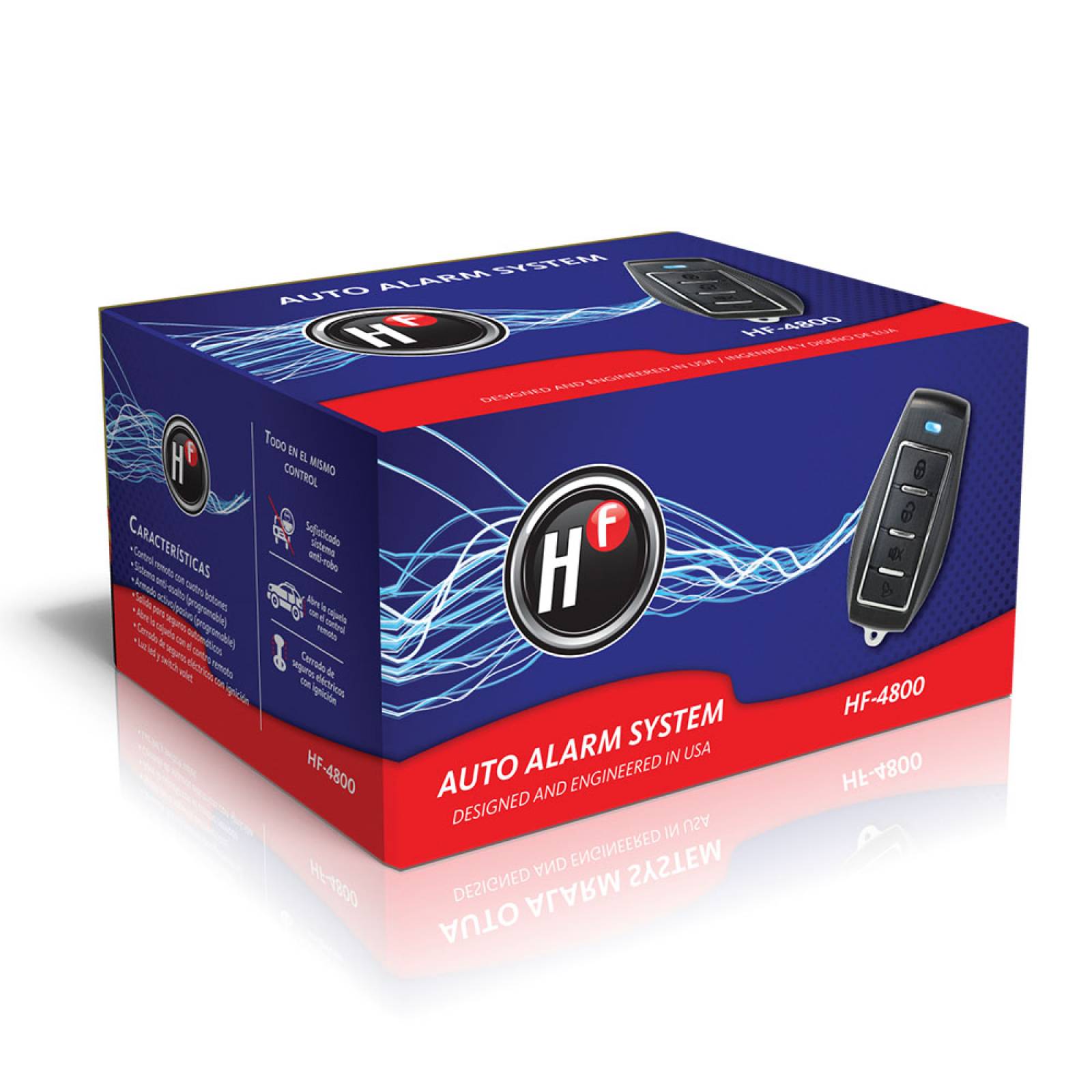 ALARMA HF PARA CARRO HF-4800.
