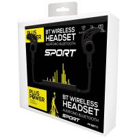 Audifonos Bt Sport Negro Pp-Ebt11 Marca Plus Power