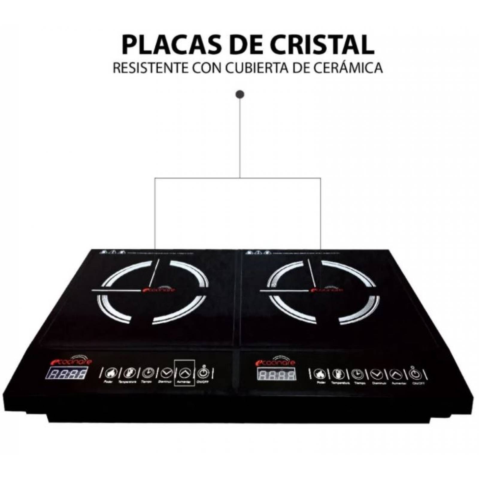 Parrilla Doble Induccion Dos Quemadores Ecocinare Parrilla Doble Induccion Dos Quemadores Ecocinare