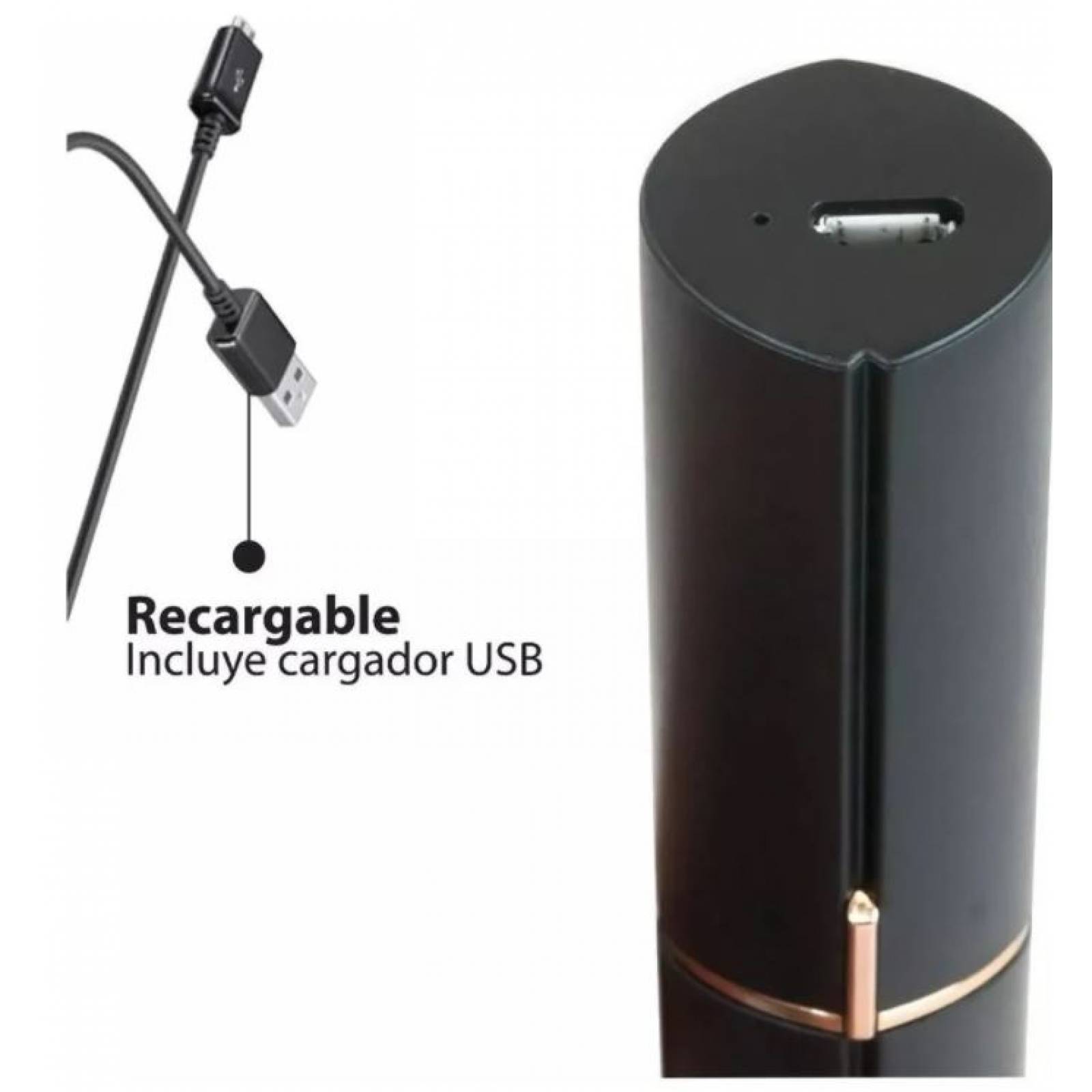 Depiladora Facial Recargable Con Luz Depila Sin Dolor