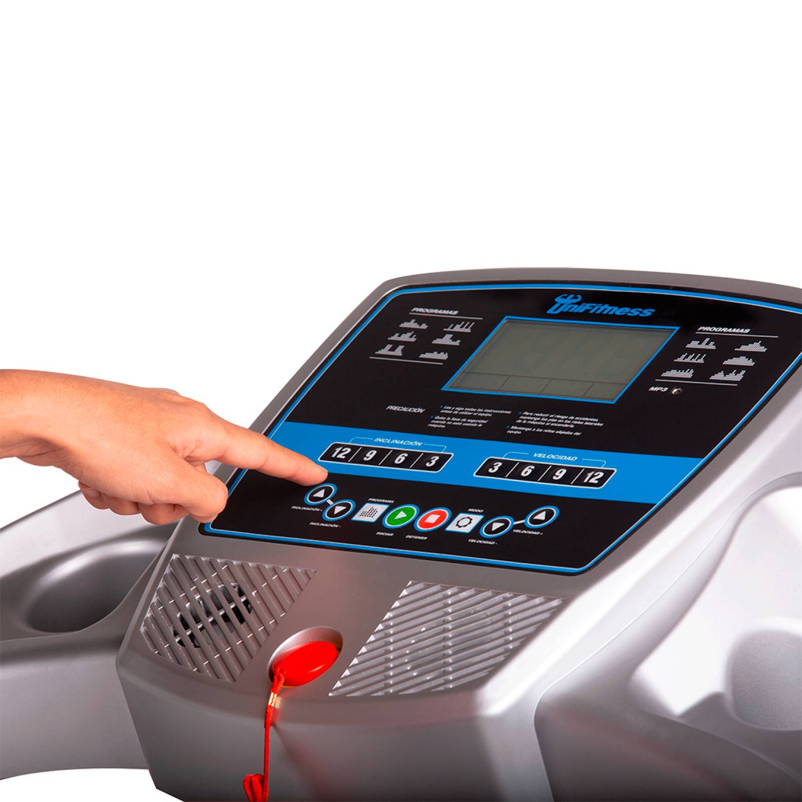 Caminadora electrica compacta motor 2.25 HP UNIFITNESS