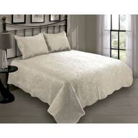 Colcha Matt Satin King Size Beige