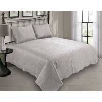 Colcha Matt Satin King Size Gris