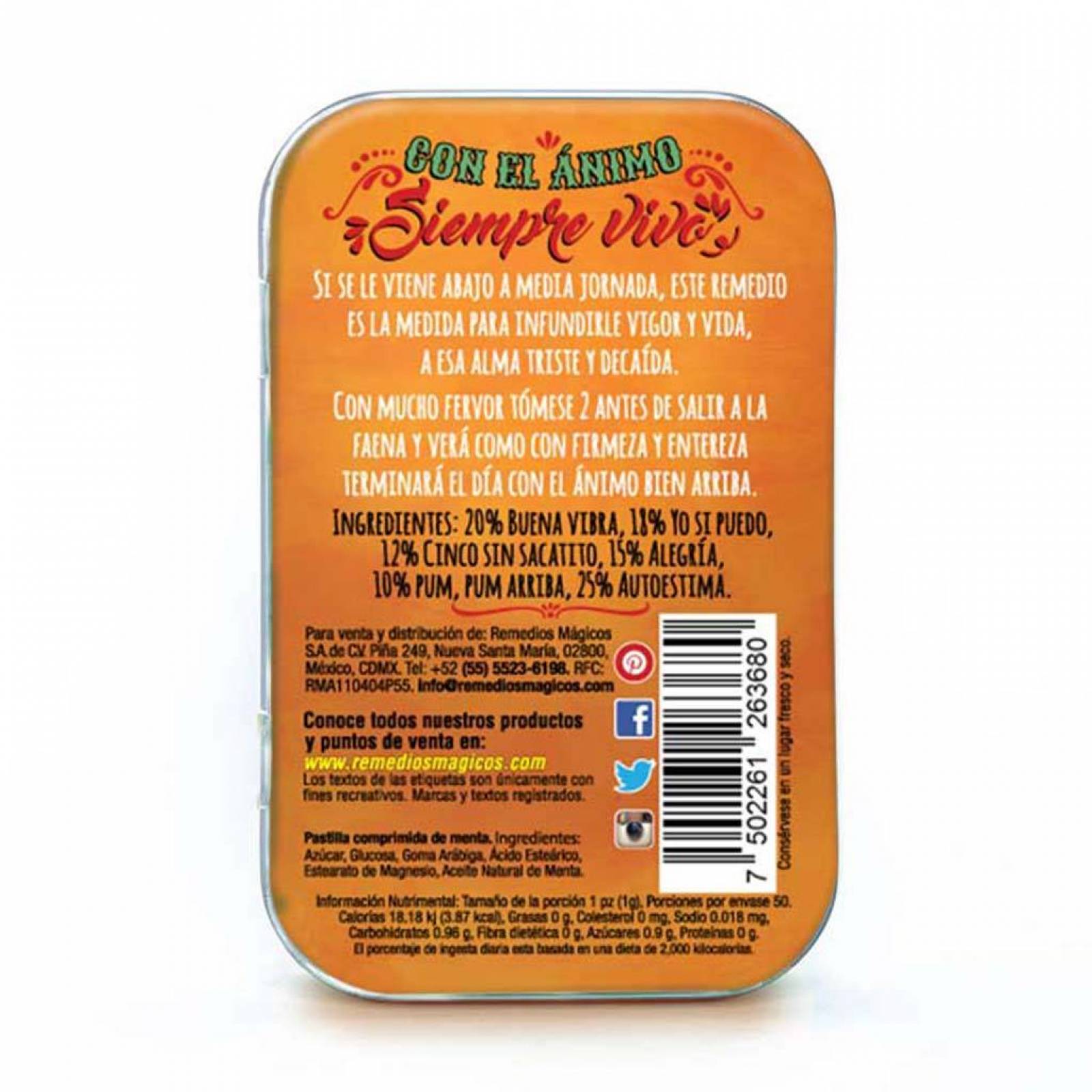 REMEDIO LATA LEVANTA MUERTOS